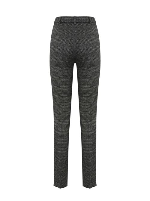 Pantalone Gerico in principe di galles grigio MAX MARA STUDIO | 2426786012600001